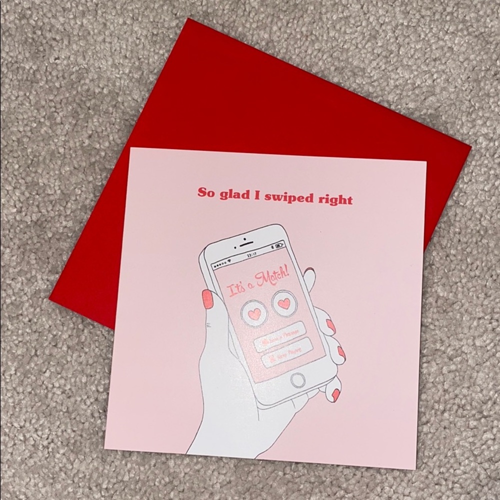 Tinder Valentines Day Card